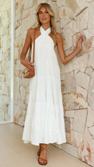 Moniqua Maxi Dress - White