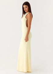 Reece Maxi Dress - Yellow